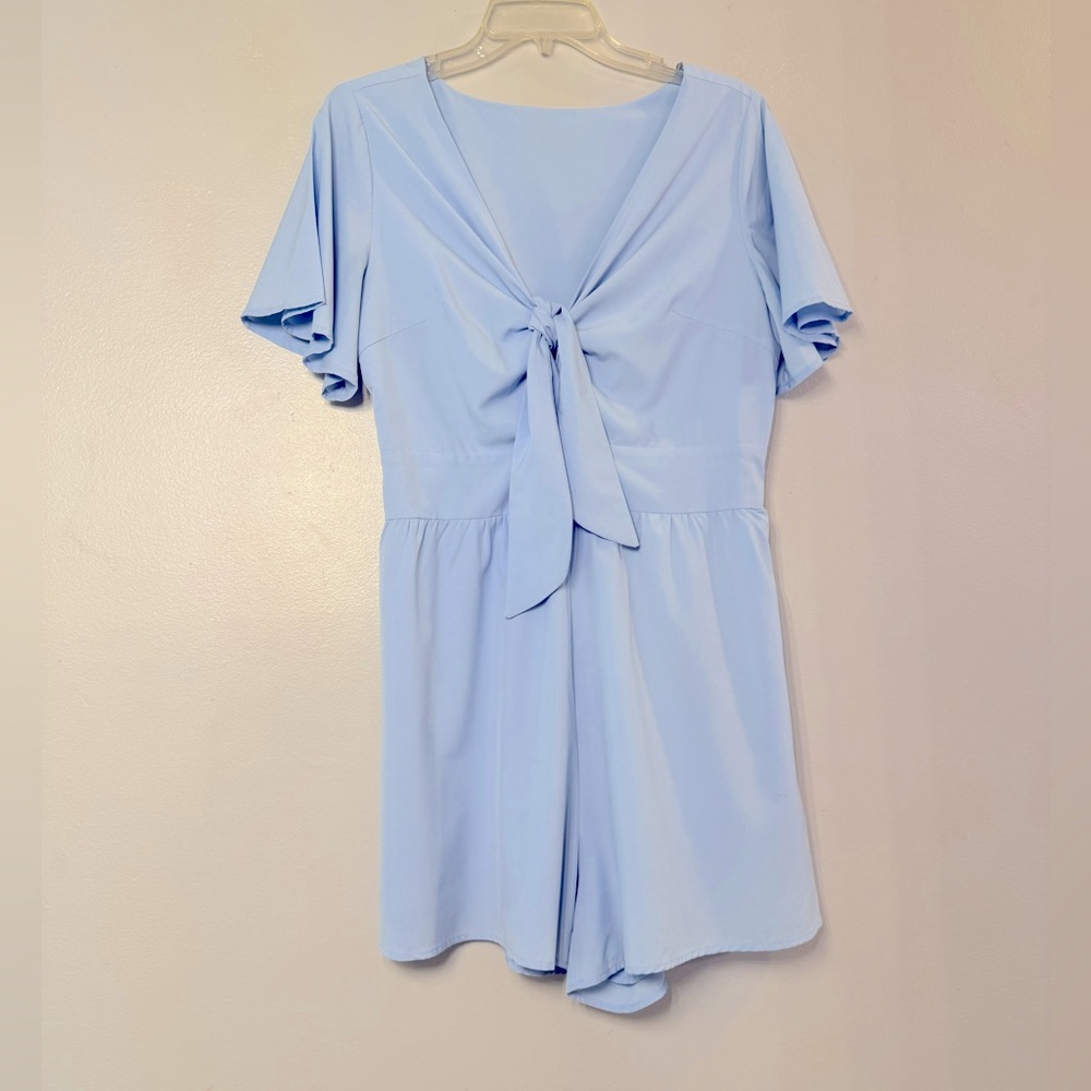 Baby Blue Romper